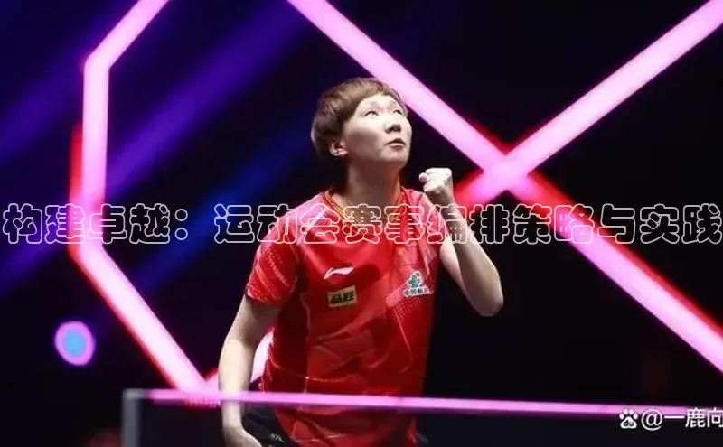 构建卓越：运动会赛事编排策略与实践